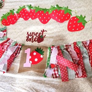 Sweet ONE party decorations